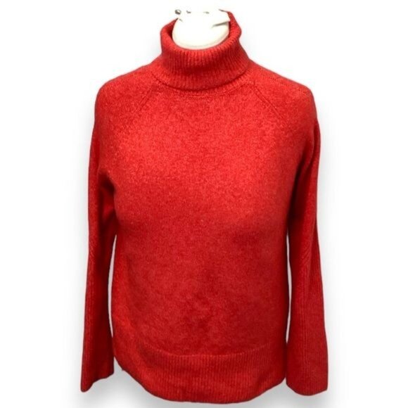 A New Day Women’s Pullover Turtleneck Sweater, Red, size XS - Picture 2 of 8